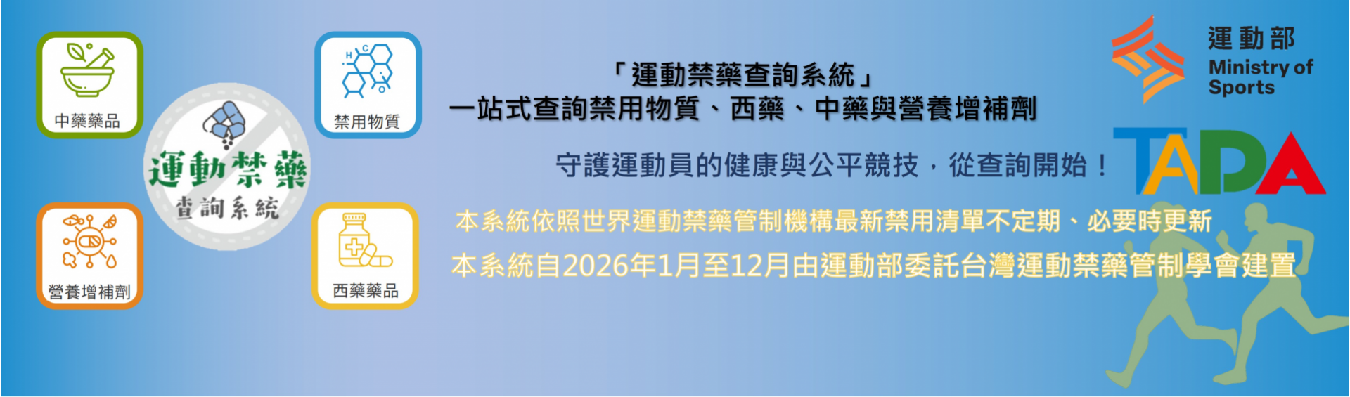 運動禁藥查詢系統